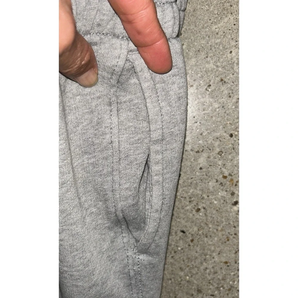 Free People XS All Star Sweatpants Heathered Gray VGUC Missing Drawstring